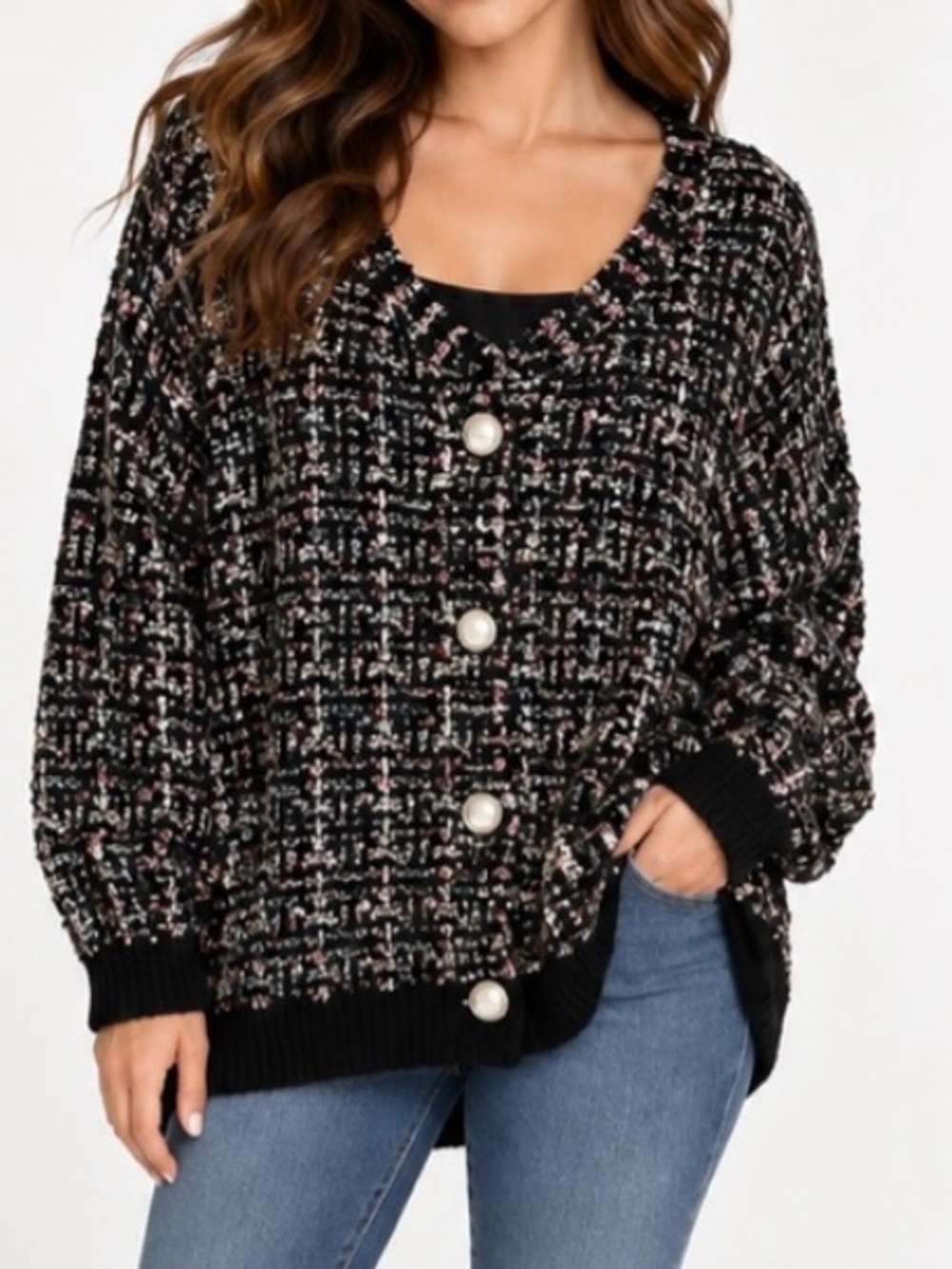 Favlux Fashion Oversized Cardigan Sweater